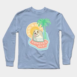 Sun's Out Tongues Out!!! Long Sleeve T-Shirt